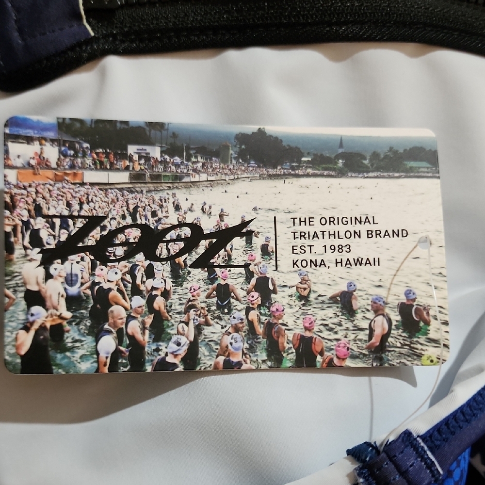 Team USA Zoot 2024 Blue Competitive Triathlon/Swim Tech Suit Hydrodynamics Nwt - Picture 11 of 12